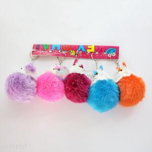 Factory Direct Cheap Wool-like Fur Key Chain