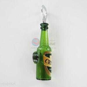 2016 Eco-friendly wine bottle shape bottle opener