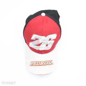 New high quality flat embroidery peak cap