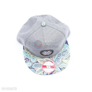 Trendy printed snapback hat peak caps