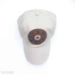 Embroidered design snapback hat flat snapback