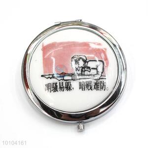 Creative Round Double-side Makeup Mirror/Pocket Mirror