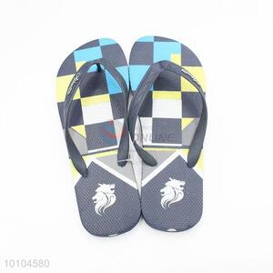 2016 promotion men beach slippers flip flops