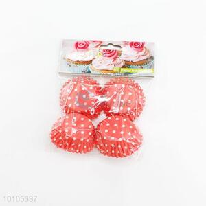 Mini Red Cakecup Wrappers Tart Bake Ware Paper Cups