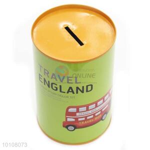 Factory direct supply zip-top can shape tinplate money box