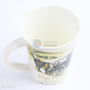 Creative printed coffee mug ceramic cup