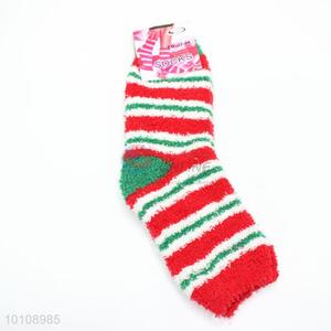 Popualr striped colorful dress socks