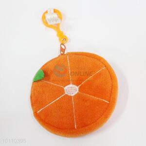 Orange change purse/coin holder