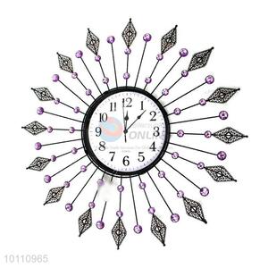 New Arrival Modern Large Art Iron Wall Clock