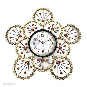 Modern Large Art Iron Wall Clock for Promotion