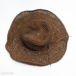 High Quality Coffee Paper Beach Hats