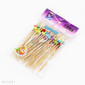 New Design Bamboo Toothpicks/Fruit Picks Set