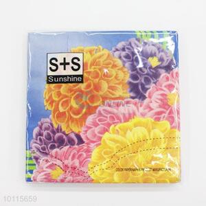 Fashionable low price top quality colorful napkin