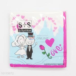 Wholesale colorful cute hot sales popular napkin