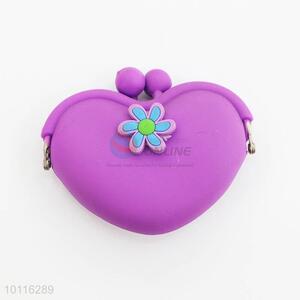 Flower Heart Shaped Coin Purse,Coin Holder,Coin Pouch