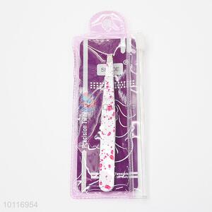 Pretty Cute Stainless Steel Eyebrow Clip, Girls' Eyebrow Tweezers