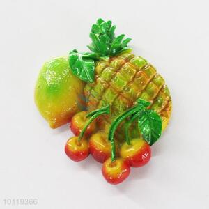 Fruit Resin Fridge Magnet/Home Decoration Fridge Magnet Sticker