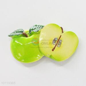 Apple Shaped Resin Fridge Magnet/Home Decoration Fridge Magnet Sticker