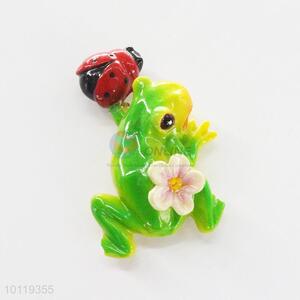 Frog Shaped Resin Fridge Magnet/Home Decoration Fridge Magnet Sticker