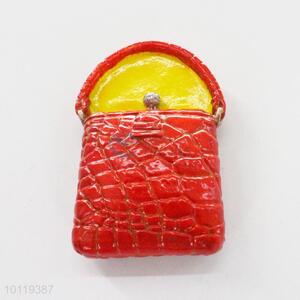 Bag Shaped Resin Fridge Magnet/Home Decoration Fridge Magnet Sticker