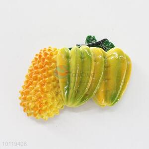 Fruit Resin Fridge Magnet/Home Decoration Fridge Magnet Sticker