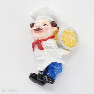 Chef Resin Fridge Magnet/Home Decoration Fridge Magnet Sticker