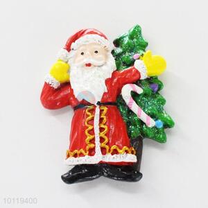 Father Christmas Resin Fridge Magnet/Home Decoration Fridge Magnet Sticker