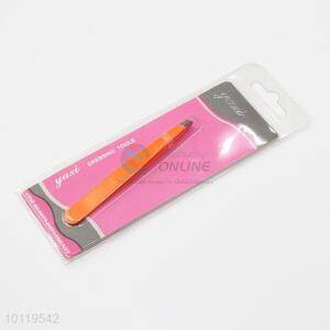 Highly Professional Cosmetic Stainless Steel Eyebrow Clip/Eyebrow Tweezers