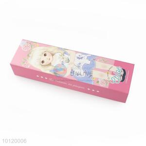 Lovely Girl Single Layer Pencil Box/Pencil Case