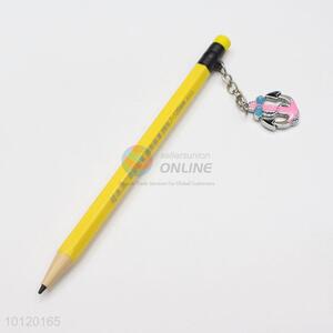 New style top quality HB pencil with cute pendant