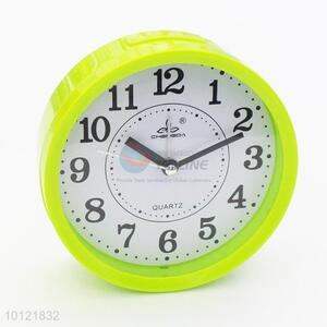 Round Shape Green Mini Alarm Clock For Home Decoration