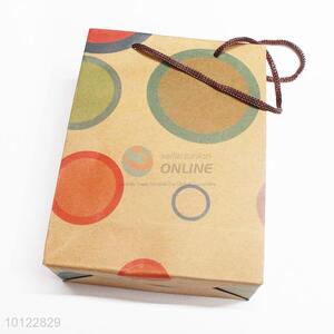 Top quality colorful bubbles pattern paper gift bag