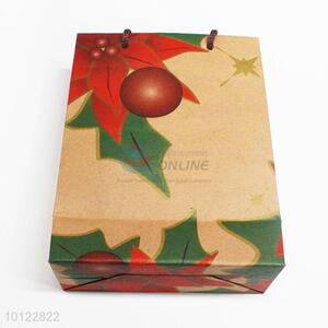 Red fruit pattern paper gift bag