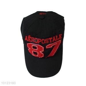 Best wholesale black&red cheap cotton hat