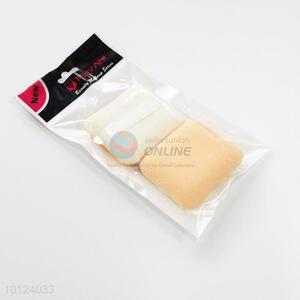 2 Pcs Beauty Square Shape Cosmetic Facial Face Soft Sponge Powder Puff Tools