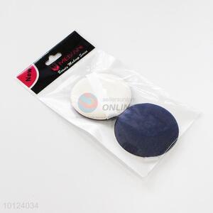 2 Pcs Round Square Shape Cosmetic Facial Face Soft Sponge Powder Puff Tools