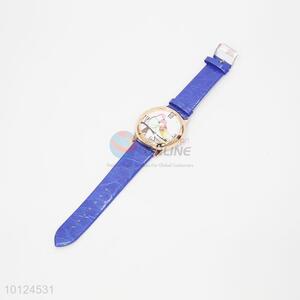 Fancy pu quartz quality watches