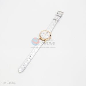 Wholesale Lady Silver Color Wrist Watch