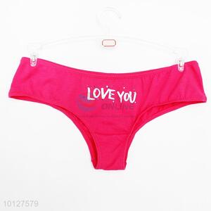 Sexy rose red modal undies panties women underwear lingerie knickers