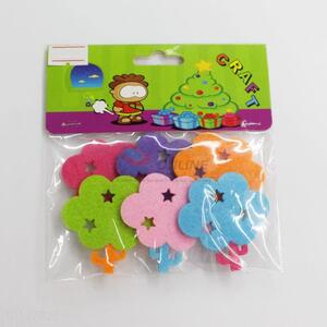 Low price wholesale non-woven fabrics crafts fridge magnet