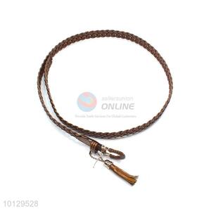 Best Quality Modern Design Men Fashion Leather Woven Belt