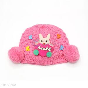 Best Sale Cartoon Child's Cap With Pompon