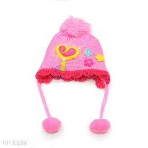 Custom Sweet Ear Protection Beanie For Children