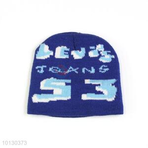 Children Cartoon Jacquard Knit Beanie Cap And Hat