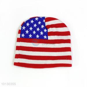 Winter Warm Acrylic Jacquard Men's Knitted Cap