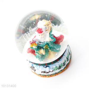 Factory price Father Christmas resin crystal ball