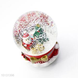 New arrival Father Christmas resin crystal ball