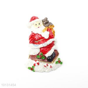 Christmas gift Santa Claus <em>polyresin</em> fridge magnet