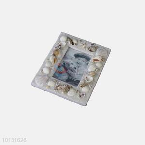 Shinny Shell Decorative Desk Photo Frame