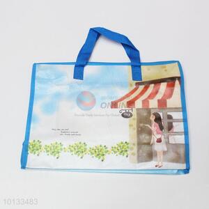 Unique printing shopping non woven bag for wholesale